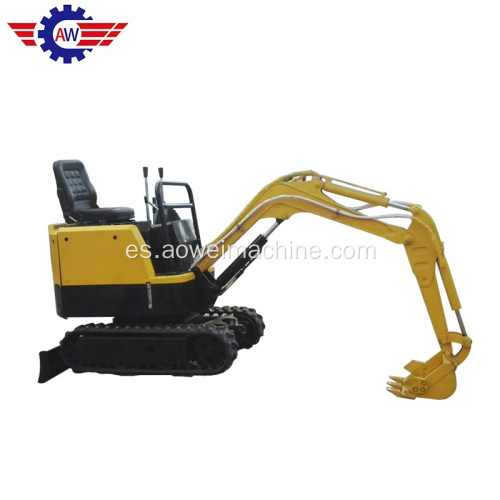 Equipo de construcción Mini excavadora de cadenas de 0,8 toneladas